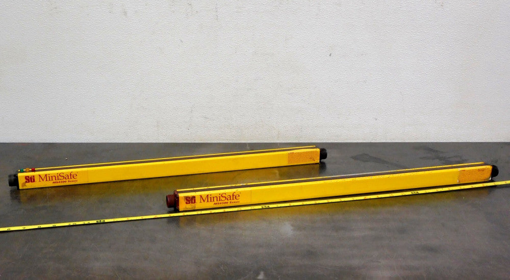 Omron STI - 42687-0240, 42672-0240 Light Curtain Transmitter & Receiver Set of 2