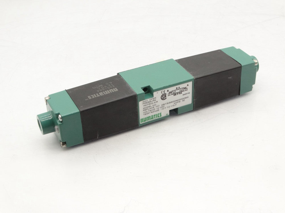 ASCO 081SS600M000060 VALVE