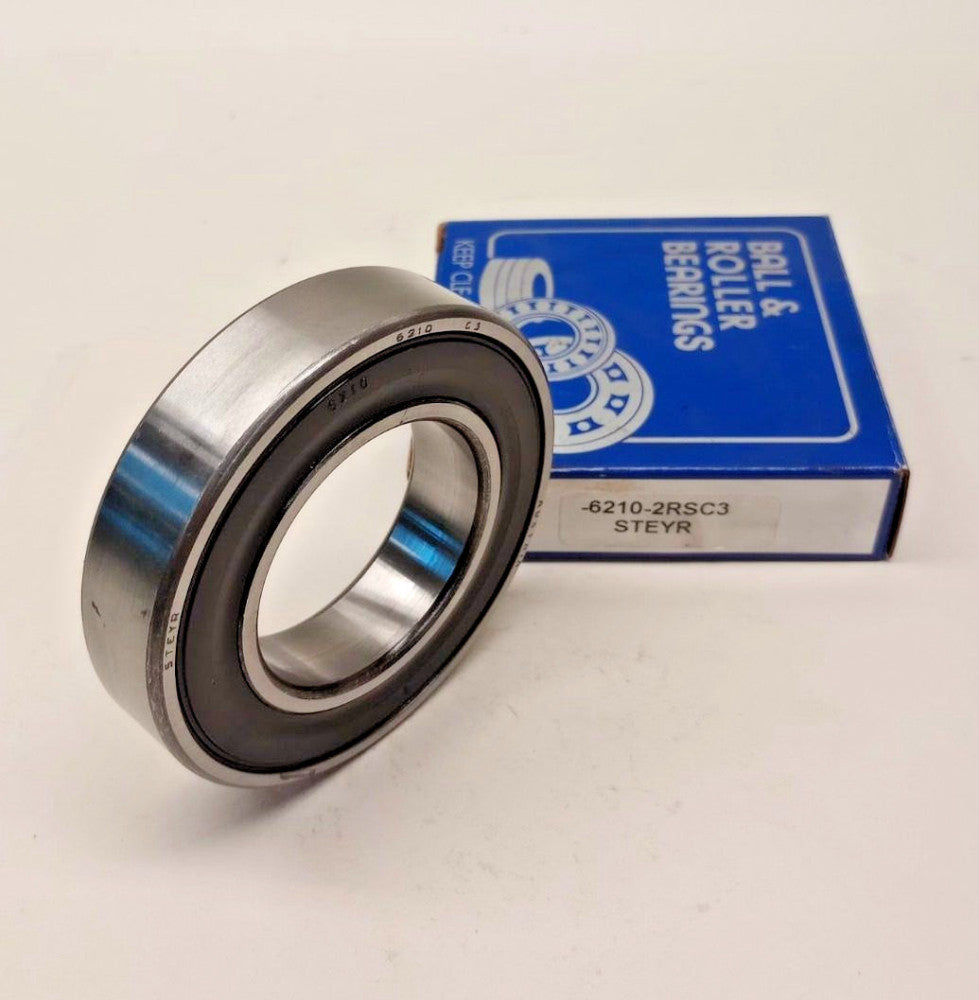 Steyr 6210-2RS-C3 Ball Bearing Double Sealed 50 ID x 90 OD x 20mm 6210-2RSC3