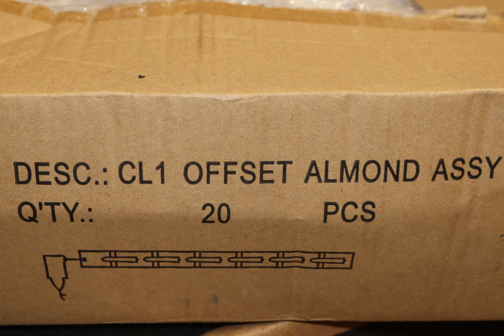 (20-Pk) Offset Assembly Almond CL1