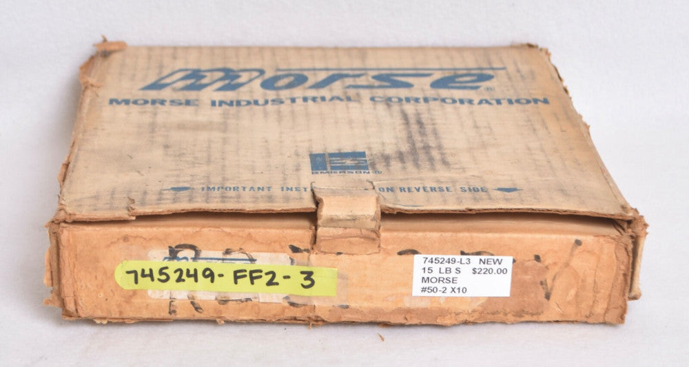 MORSE 745249-L3 50R 15LBS 50-2 10FT ROLLER CHAIN