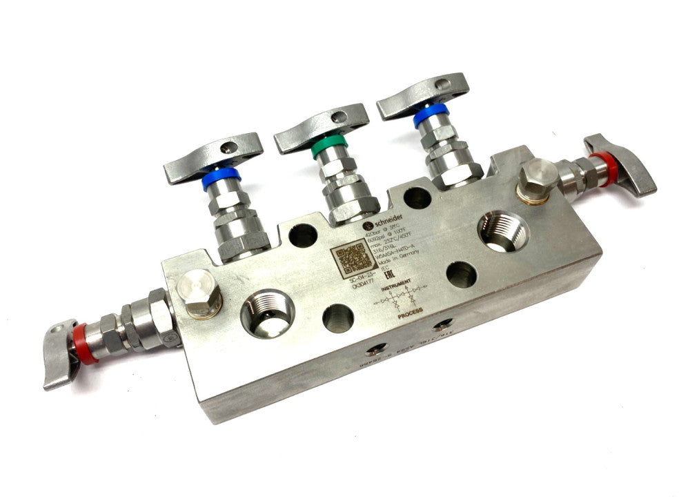 Schneider W5AASA-N4TD-A Stainless Steel 5-Valve Manifold 6092psi/420bar