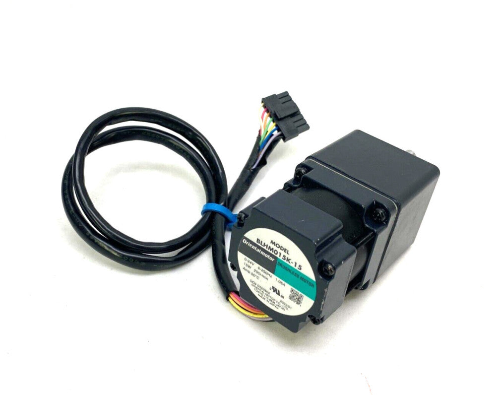 Oriental Motor BLHM015K-15 Brushless DC Motor Parallel Shaft 15:1 24VDC