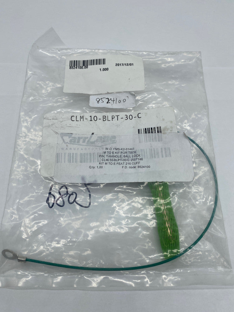NEW Carr Lane CLM-10-BLPT-30-C Ball Lock Pin, T-Handle
