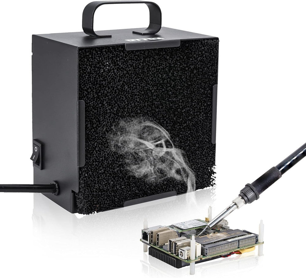 Solder Smoke Absorber Remover Fume Extractor Smoke Prevention Absorber DIY Wo...