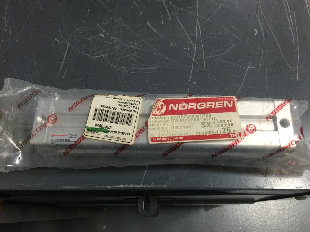 NORGREN RA/192040/N2/20 PNEUMATIC CYLINDER COMPACT