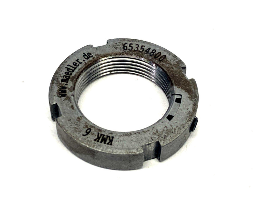 Maedler 65354800 Locknut With Integral Locking Device, KMK 6 M30x1.5