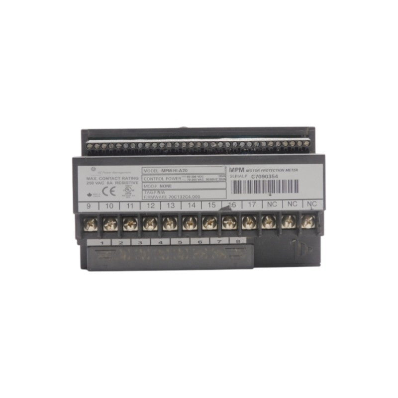 GENERAL ELECTRIC MPM-HI-A20 90-300VDC 8A (AS PICTURED) UNMP