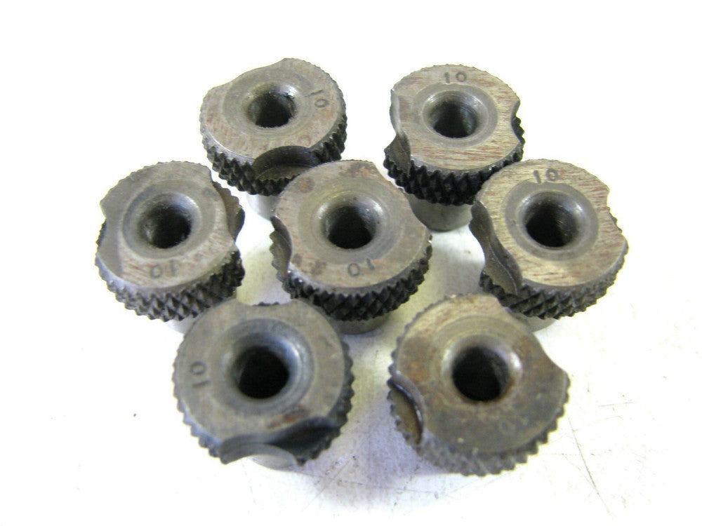 (SF24-6) #10 x 3/8 x 3/8" Slip Fixed Renewable Drill Bushings NEW - Lot of 7