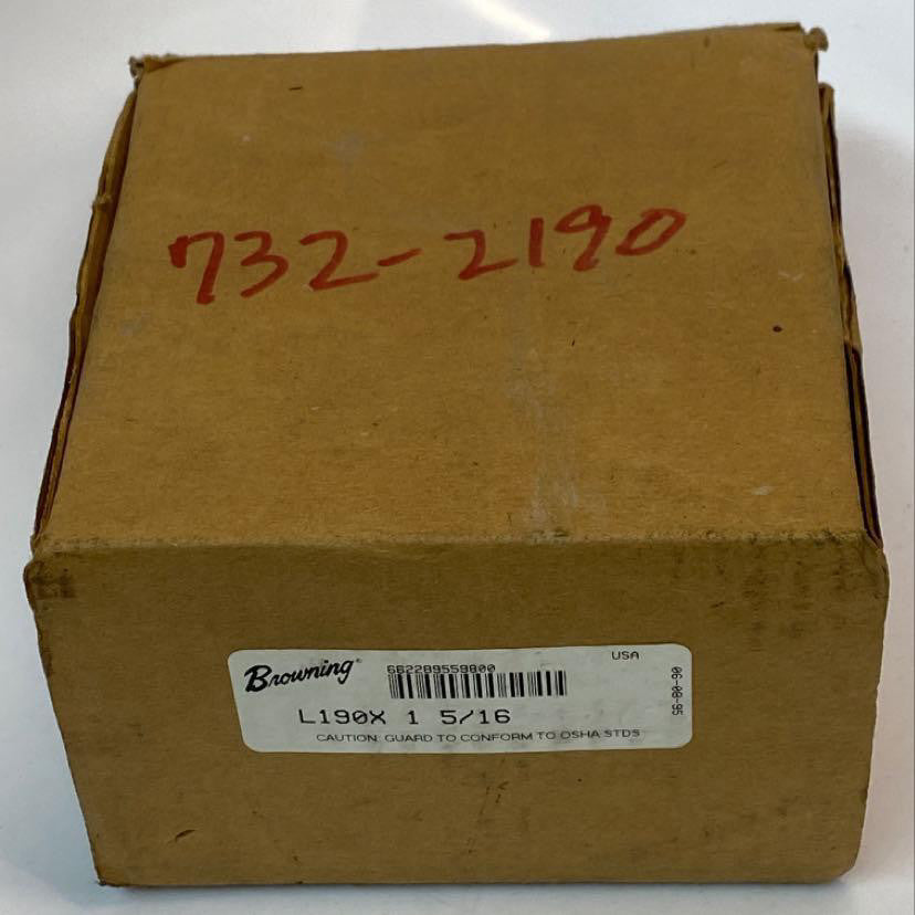 Browning L190X Jaw Coupling Hub 1-5/16" Bore