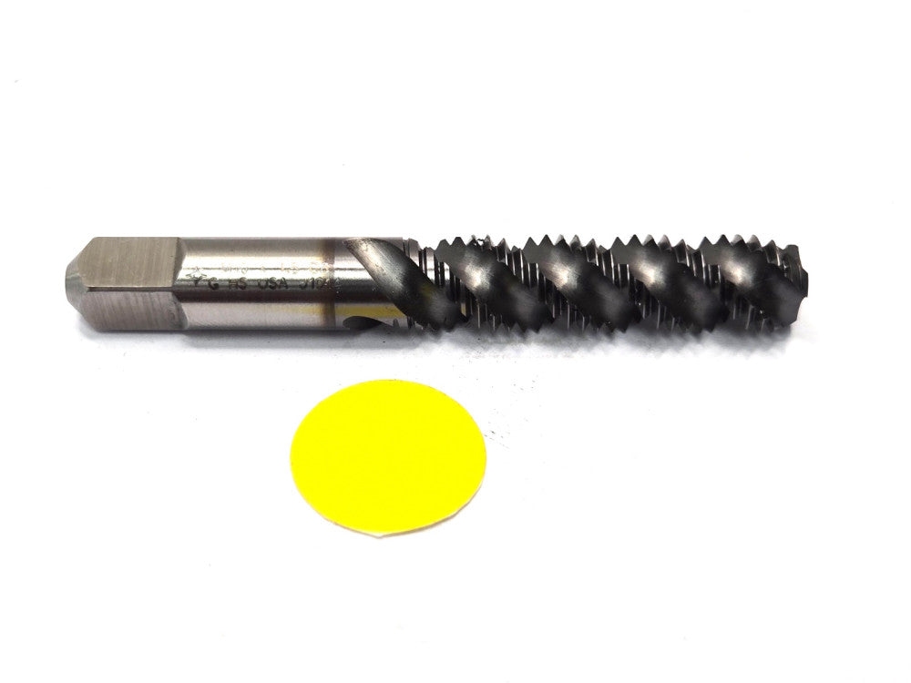 CLEVELAND M10 X 1.5 SPIRAL FLUTE BOTTOMING CHAMFER TAP D4 G HS