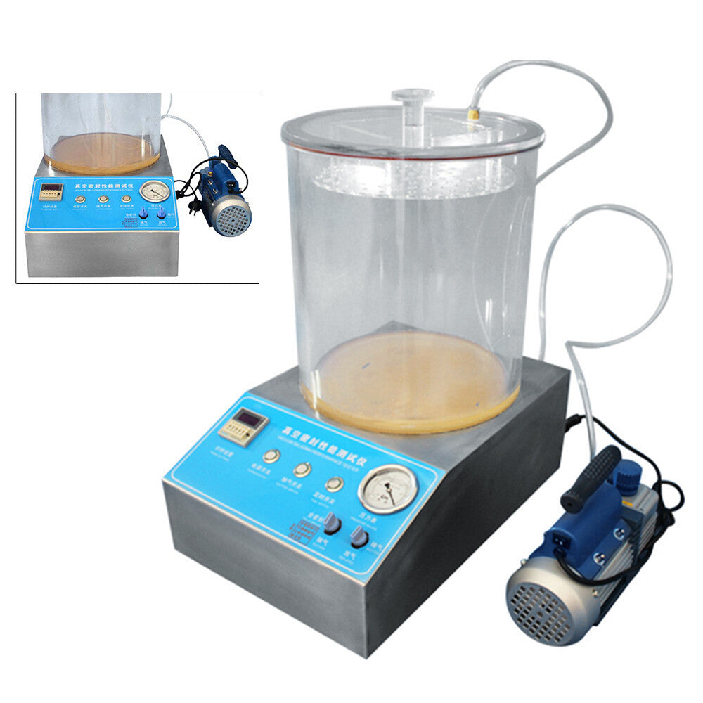 Vacuum Sealing Tester Leak Testing Seal Tester for Pharmaceutical Food + Pump