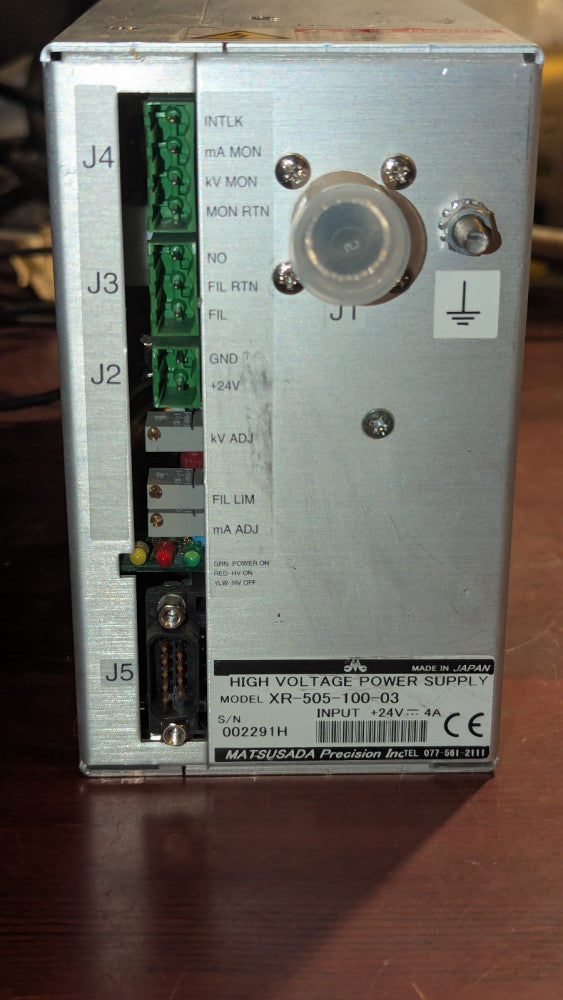 Matsusada High Voltage Power Supply XR-505-100-03 0-50kV 100W