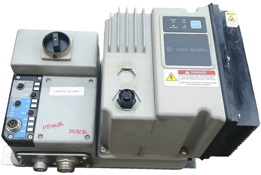 ALLEN BRADLEY ARMORSTART CONTROL MODULE & BASE CONTROL VOLTAGE 24 VDC