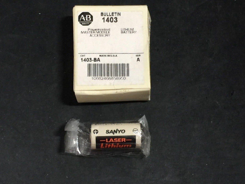 NEW Allen-Bradley 1403-BA Sanyo Lithium Battery for Power Monitor