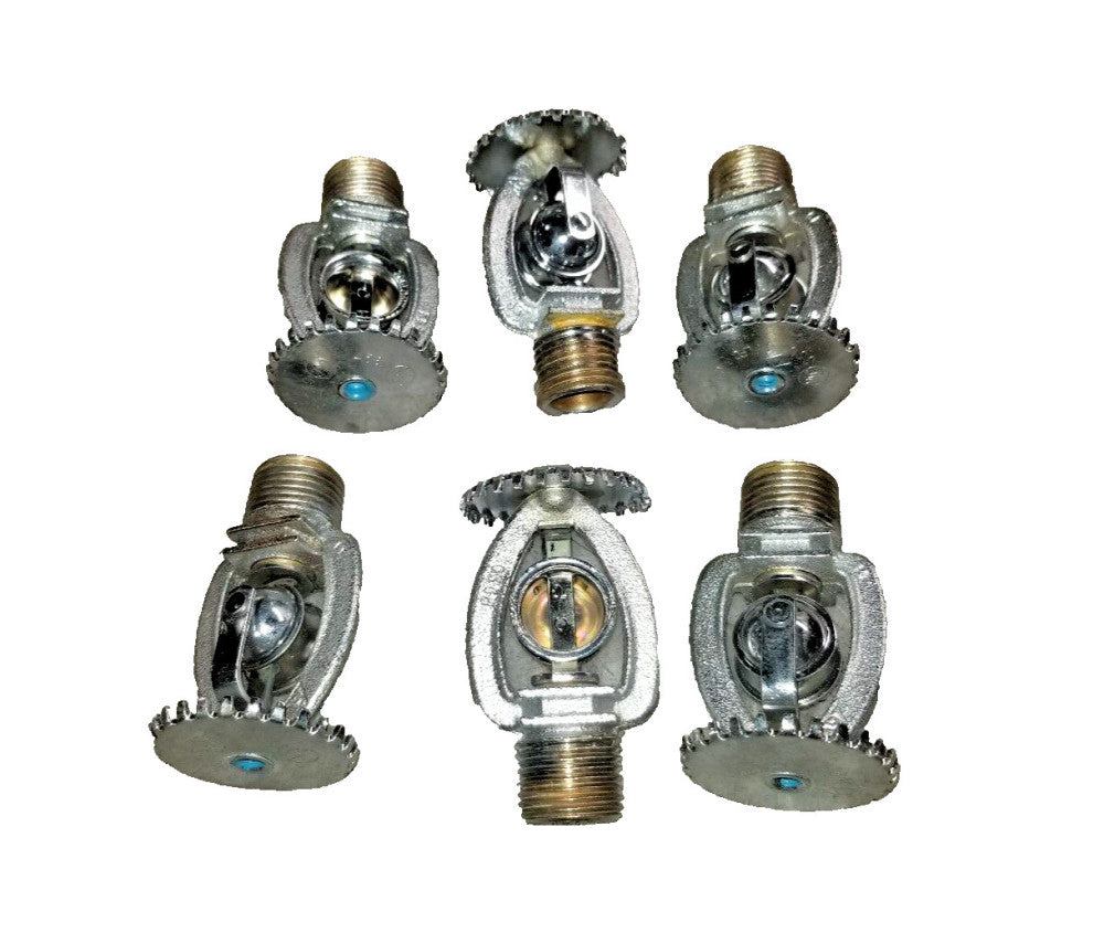 6) NEW BRONZE UPRIGHT 1/2" SPRINKLE HEAD SSU-3 LOT OF 6