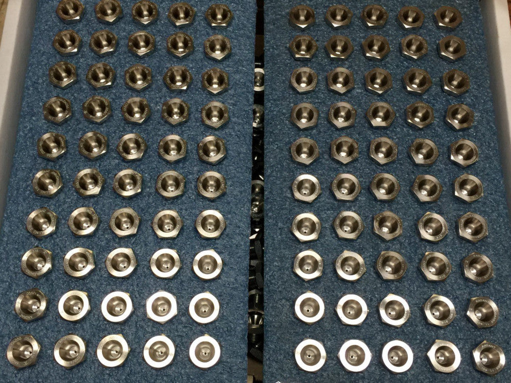 KADANT JN9U0A55 JET SPRAY NOZZLE (218 PCS)