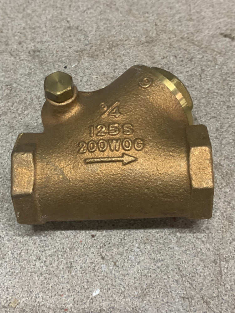 NEW NO BOX KITZ 3/4" CHECK VALVE 125S 200WOG