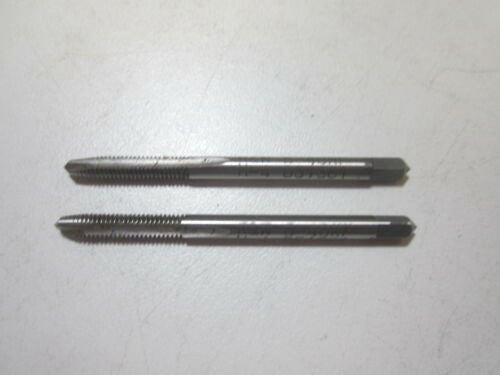 R&N (31361) 6-40 NF H-4 Spiral Pointed Bottoming Chamfer HSS Taps - Lot of 2