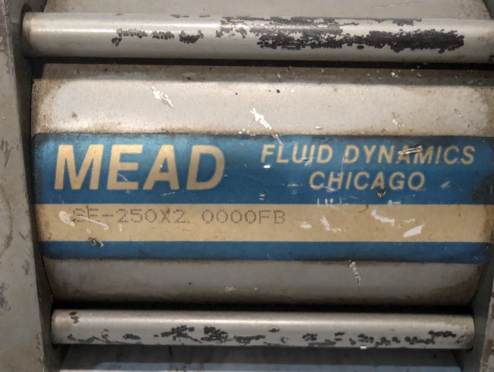 Mead Fluid Dynamics SE-250x2 0000FB Pneumatic Cylinder+Returns