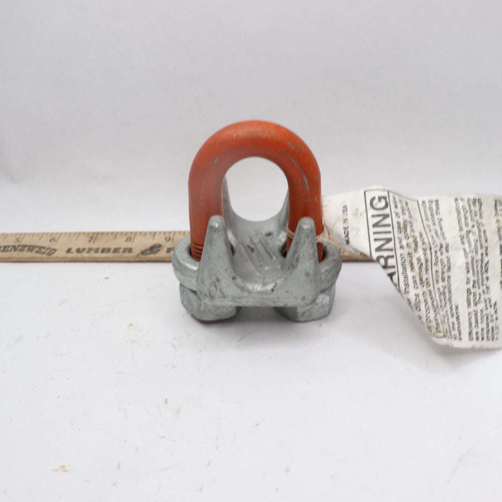 WD Wire Rope Clip Size 250 lbs Capacity Steel 1"