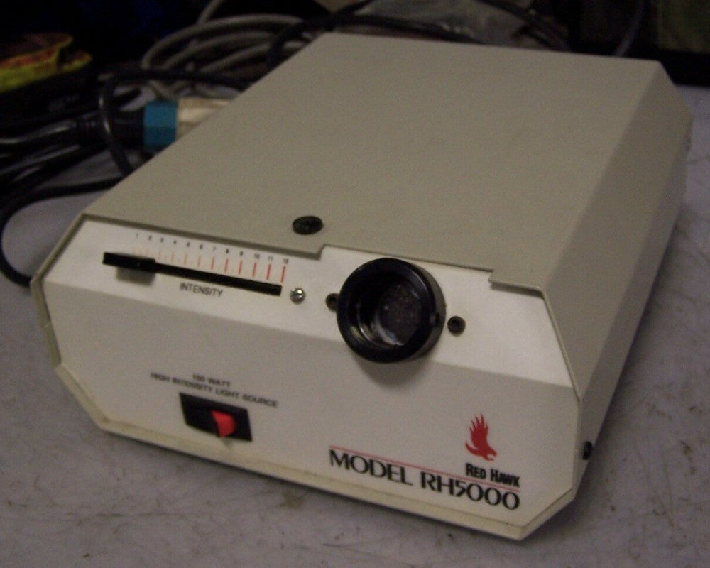 RED HAWK RH5000 HIGH INTENSITY ILLUMINATOR W/O FIBER OPTIC LIGHT RING 115 VAC
