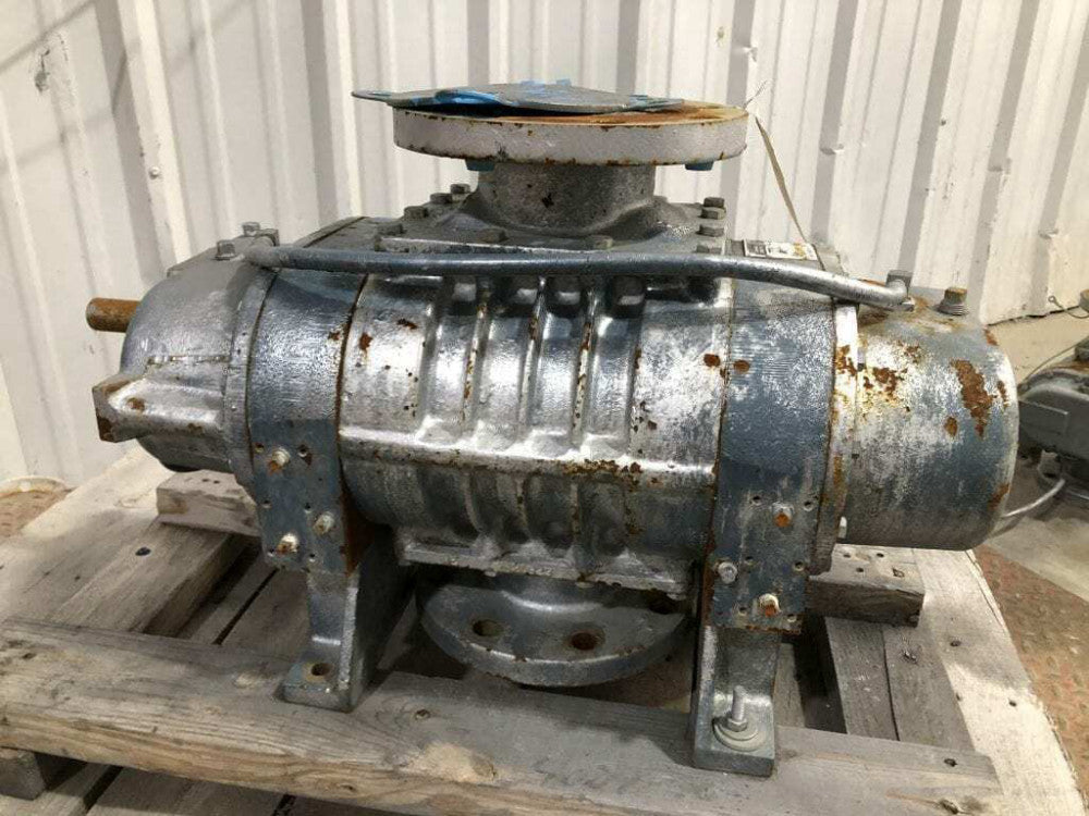 Tuthill 4009-90L2 4" CI Rotary Lobe Blower 3600RPM 17in-H2O 100PSI 360°F