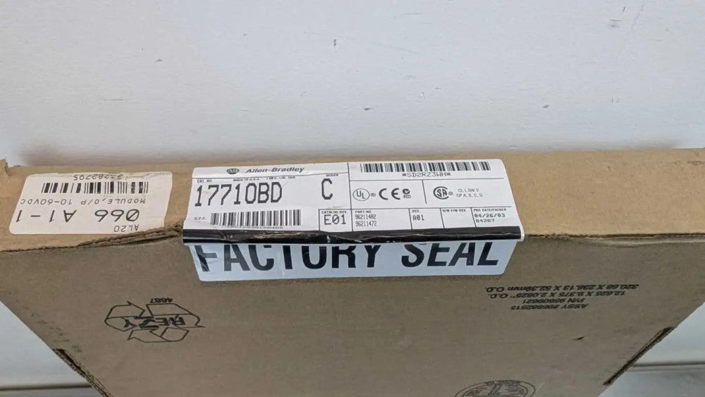 Allen-Bradley 1771-OBD Digital Output Module Ser C Rev E01 16 Outputs 10/60V DC