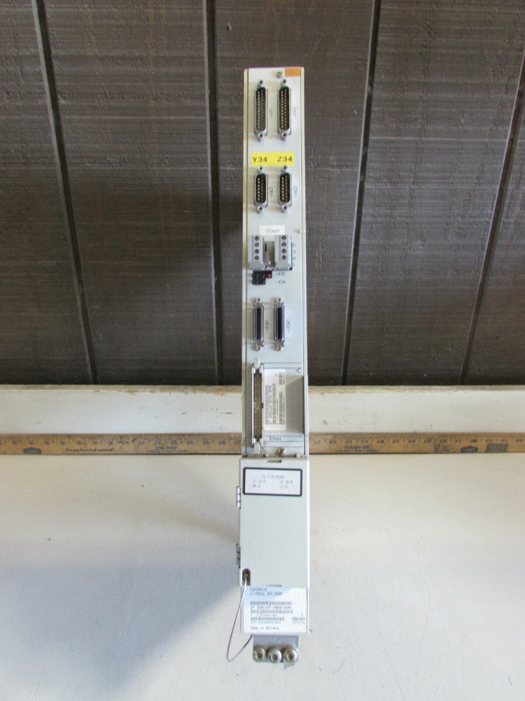 SIEMENS 6SN1123-1AB00-0HA0 LT-MODUL INT 2x8A with a 6SN1118-0DH21-0AA0 VER-C !!
