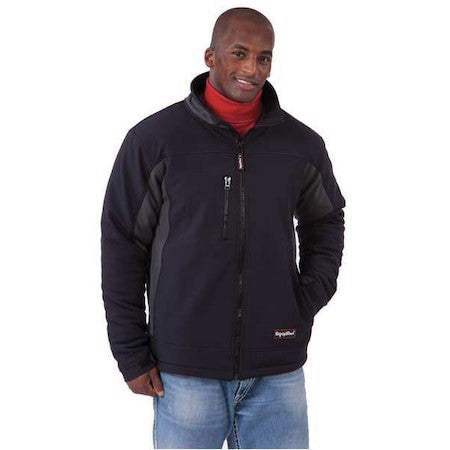 Refrigiwear 0490Rbchlar Men's Black Polyester Jacket Size L