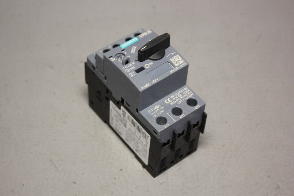 SIEMENS SIRIUS 3RV2011-1EA15 CIRCUIT BREAKER MODULE
