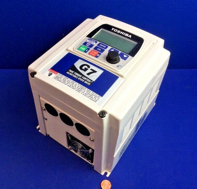 TOSHIBA VT130G7U4080B AC DRIVE 7.5HP 460V