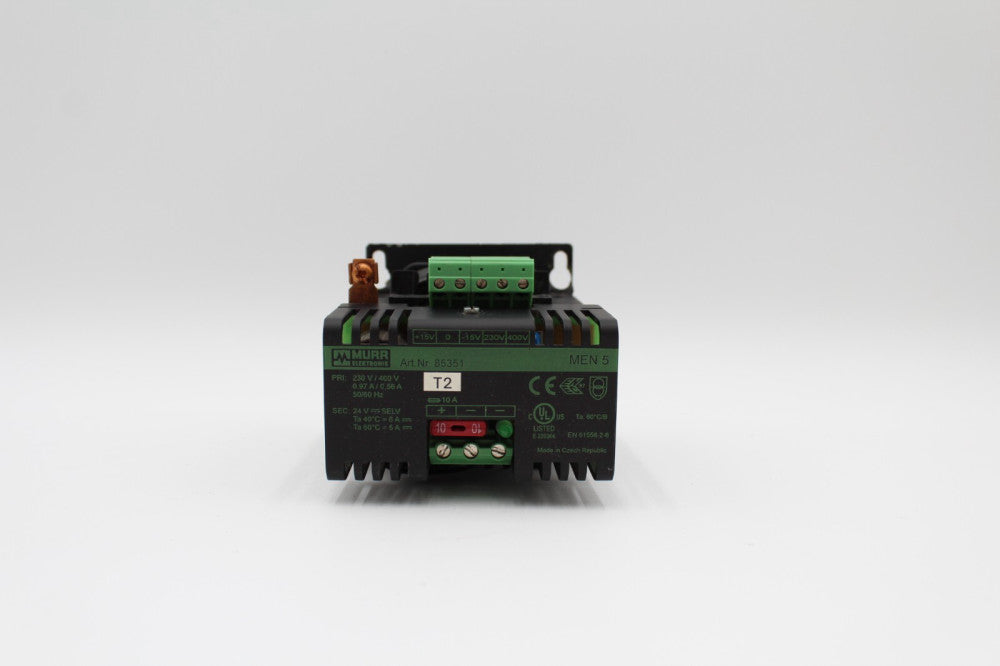Murr Elektronik 85351 Single Phase Power Supply / Transformer