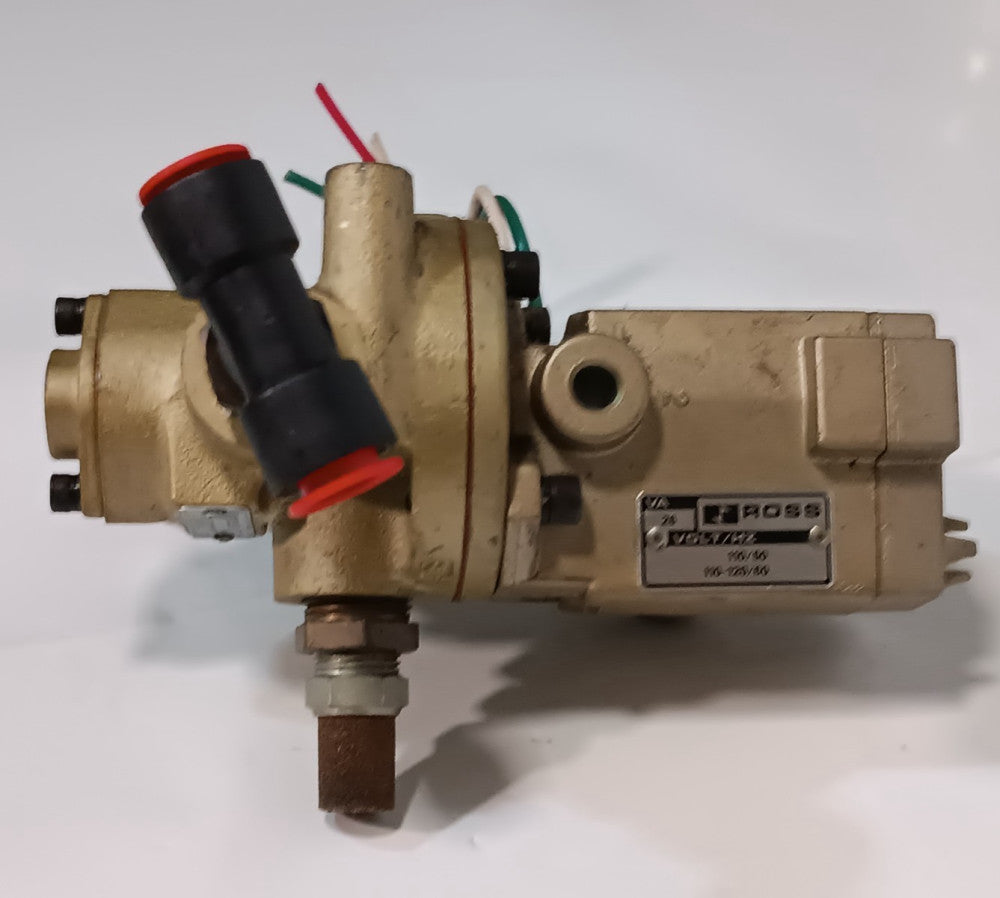 Ross 2773B4011 Directional Control Valve Assembly, 1-10 Bar, 110-120V, 50/60Hz