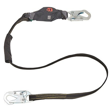 Msa Safety 10206836 V-Series(Tm) Anti-Corrosion Shock-Absorbing Lanyard, Snap