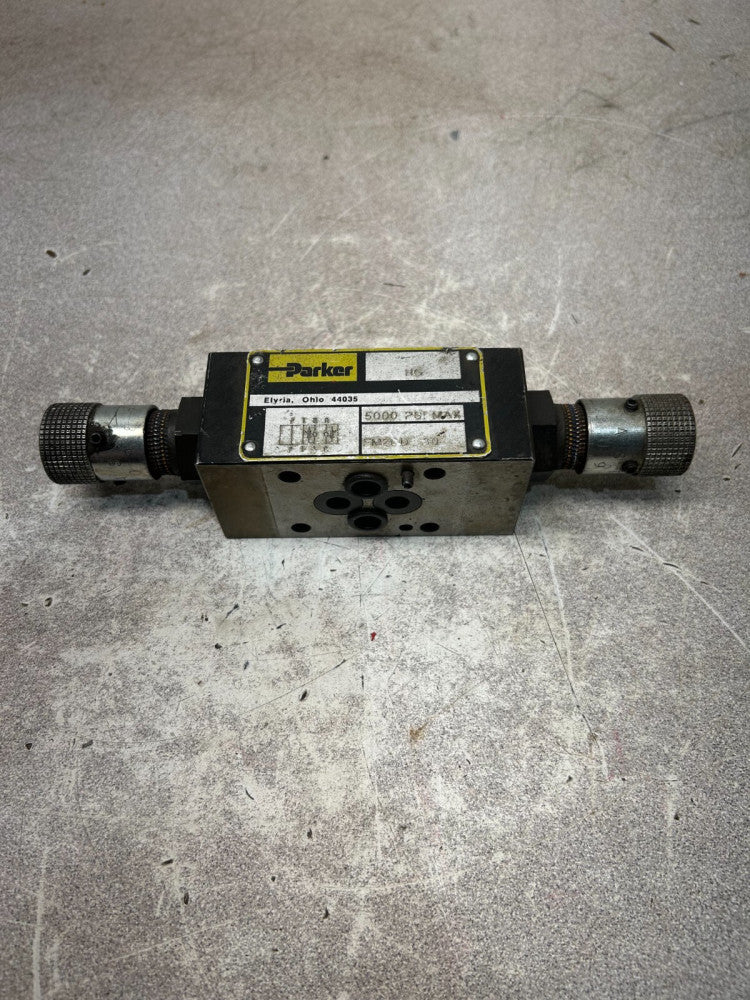 USED PARKER Hydraulic Pressure Control Valve 5000 PSI FM2DD30