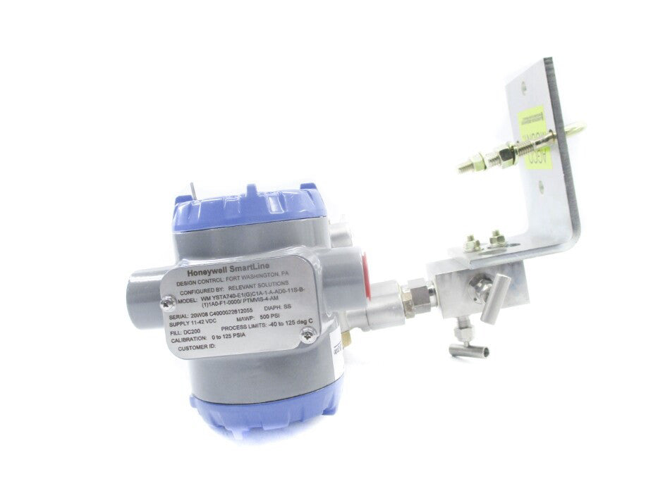 HONEYWELL WMYSTA740-E1(G)C1A-1-A-AD0-11-S-B-(1)1A0-F1-0000/PTMVIS-4-AM 500PSI