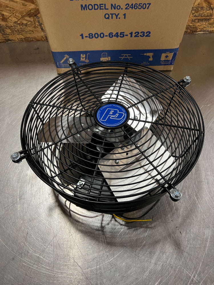 Global 246507 Guard Mounted Direct Drive Exhaust Fan-12" 120V 60Hz