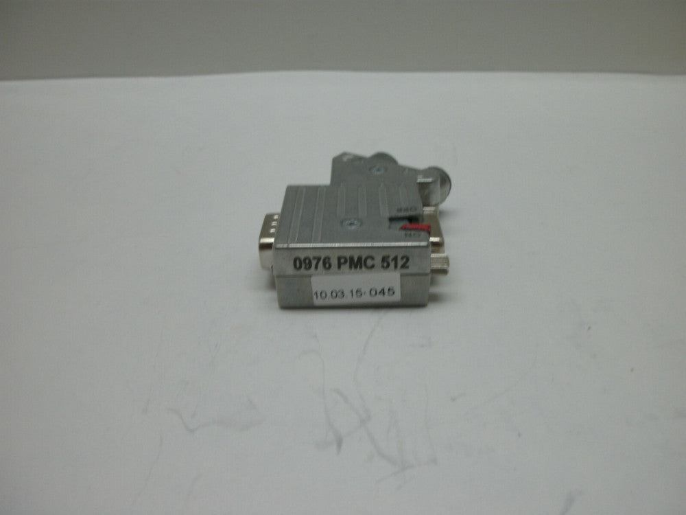LUMBERG AUTOMATION 0976 PMC 512 CONNECTION PLUG 35DEG M12 W/PG 9 PIN NEW NO BOX