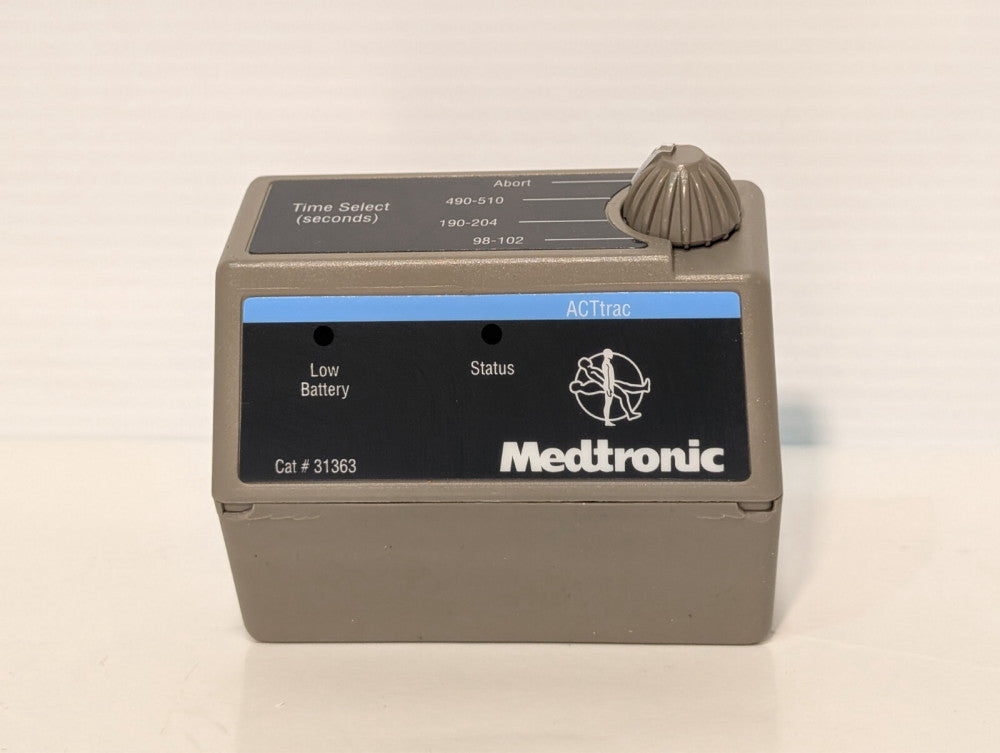 Medtronic 31363 Electronic Control ACTtrac Coag Analyzer for Act Plus as shown