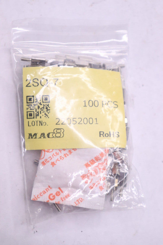 (100-Pk) Mac8 Hexagonal Threaded Spacer M2 2SQ-7