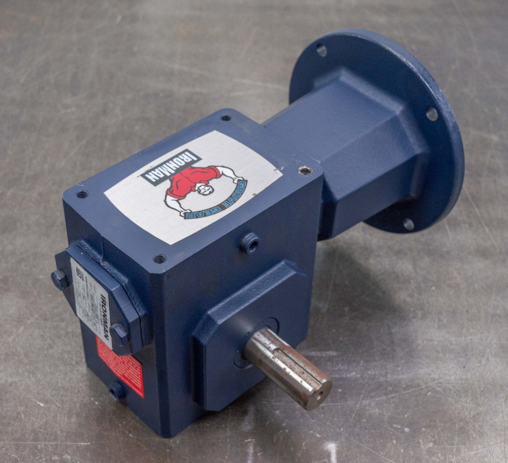 Grove Gear GRG8210041.00 Right Angle Speed Reducer Worm Gear Drive 20:1 Ratio