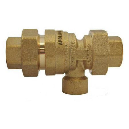 Apollo Valves 4Alf4a33am Backflow Valve,Forged Brass,1/2" Size