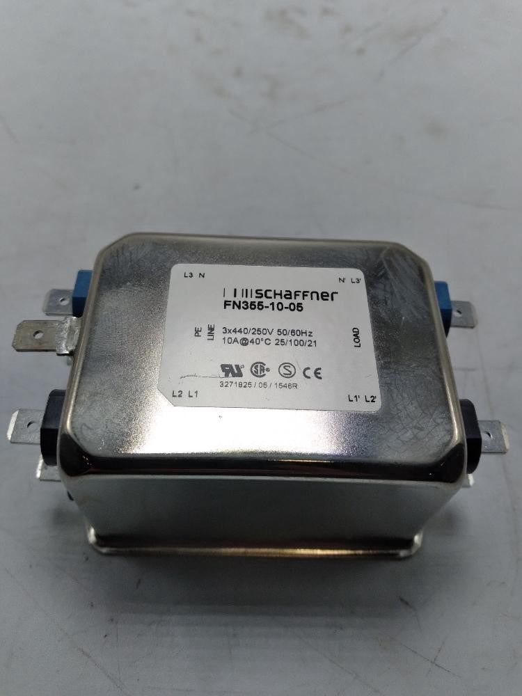 NEW Schaffner FN355-10-05 Line Filter 440VAC 10Amp