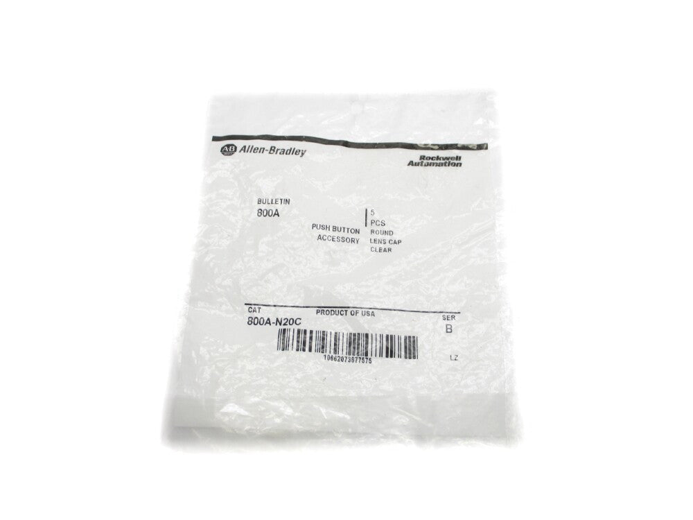 ALLEN BRADLEY 800A-N20C SER. B (PKG OF 5) NSMP
