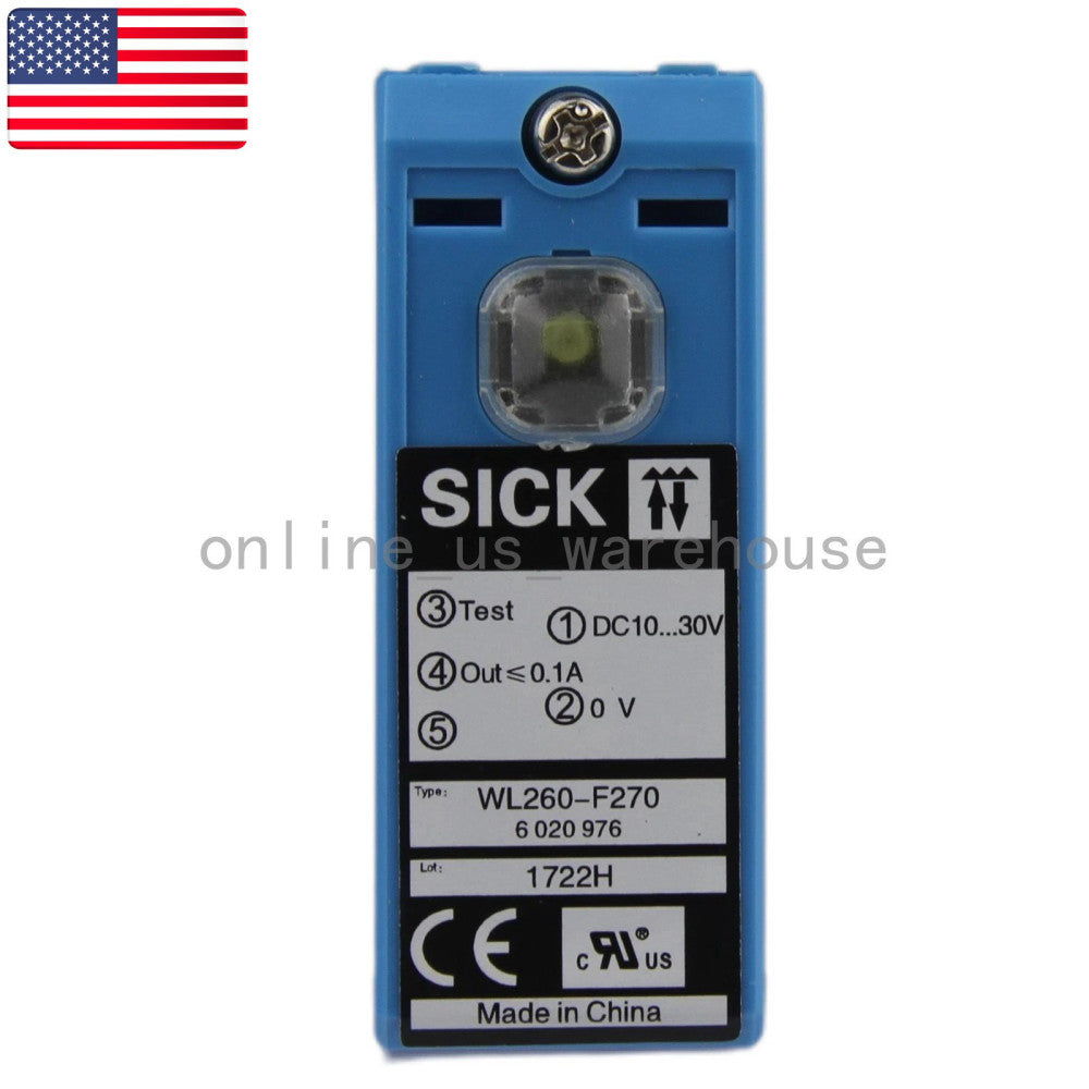 New SICK WL260-F270 WL260F270 Photoelectric Reflective Sensor Switch - US Stock