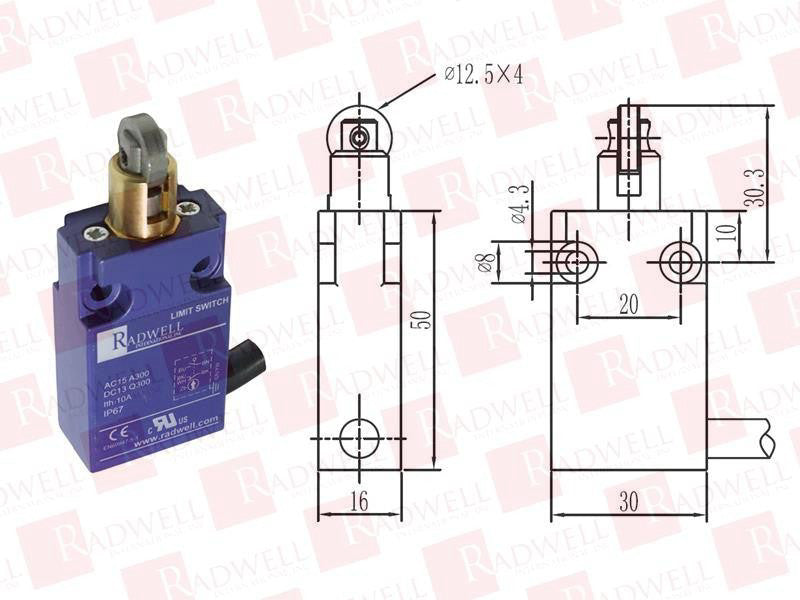 RADWELL VERIFIED SUBSTITUTE XCM-A1033-SUB / XCMA1033SUB (BRAND NEW)