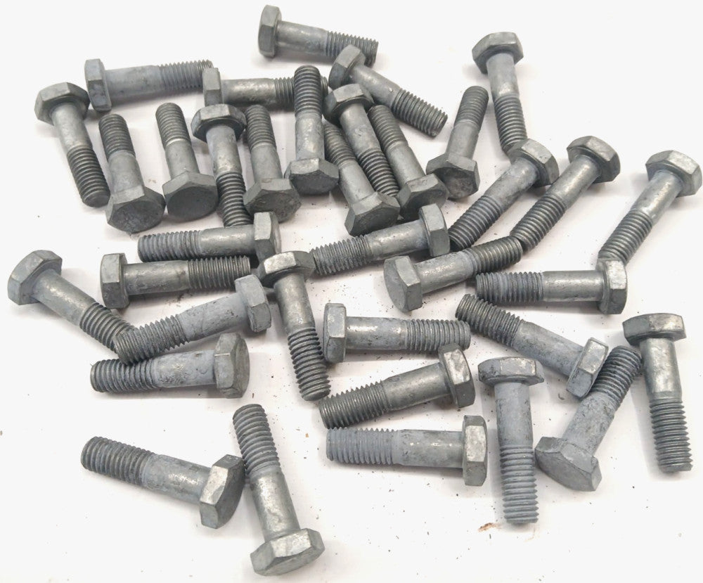 STRUCTURAL BOLT HEAVY CAP SCREW 1/2-13 X 2" GRADE A325 GALVANIZED LOT OF 35