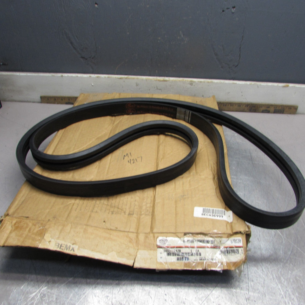 NEW! Gates 2/B120, Hi-Power II PowerBand V-Belt, NIB! MAKE OFFER!