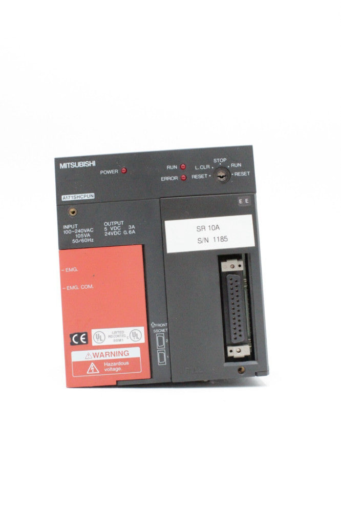 Mitsubishi A171SHCPUN Motion Controller (No Key)